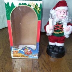 ミュージカルサンタ　人形の画像