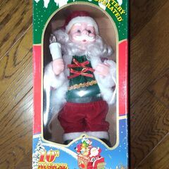ミュージカルサンタ　人形の画像