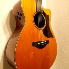 YAMAHA AC3M 2021年購入 アコースティックギター エレアコ 純正セミハードケース付きの画像
