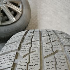 特価　グッドイヤーアイスナビＺＥＡⅡ195/65r15　日産純正15インチスチールホイール4本の画像