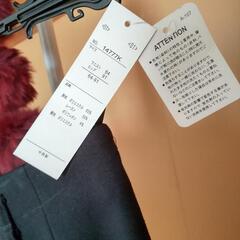 未使用スカート＋ファー襟巻の画像