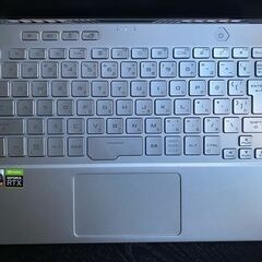 ROG Asus Zephyrus g14 ryzen 7 rtx 3050の画像
