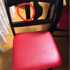 ダイニングテーブル　イス6脚の画像