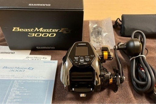 送料無料　美品　電動リール　シマノ 21ビーストマスター 3000EJ 