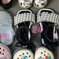 子供　女の子　シューズの画像