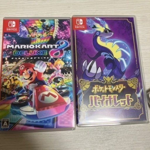 Switch ソフト　2本セット　マリオカート&バイオレット