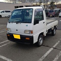 値下！  軽トラック サンバートラック 切替４ＷＤ 97400k...