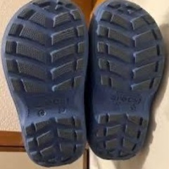 crocs キッズレインブーツ15.5cmの画像