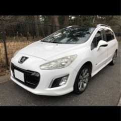 美車プジョー308SW  七人乗り　24年式　検査4月迄　1.6...