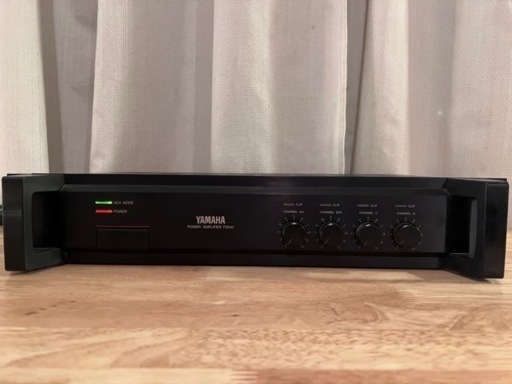 【美品】YAMAHA ヤマハ 2ch/4chパワーアンプ P2040