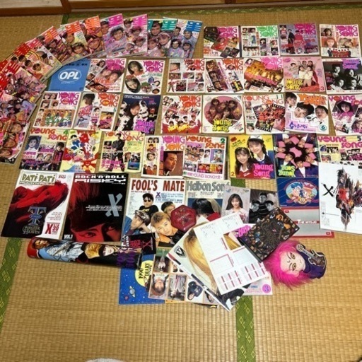 young song 明星　Xなどなど