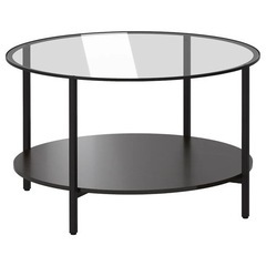 VITTSJÖ ヴィットショー コーヒーテーブル, ブラックブラ...