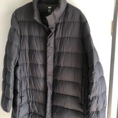 ユニクロ　ライトダウンハーフコート　4XL