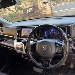✔️N-WGNカスタム 車検あり！ターボ！フルセグ Bluetooth の画像
