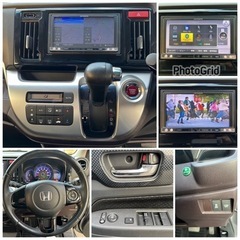 ✔️N-WGNカスタム 車検あり！ターボ！フルセグ Bluetooth の画像