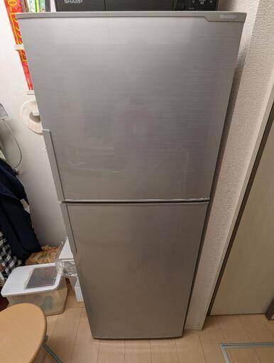 [値段交渉可]シャープ SHARP SJ-23Y-S [冷蔵庫（225L・右開き） 2ドア シルバー系]