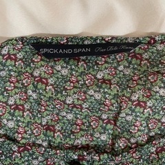 spick and span フラワープリント チュニック　ワンピースの画像