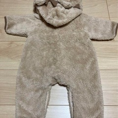 カバーオール もこもこ ロンパース 70の画像