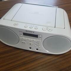 ソニー製CDラジオ（訳あり）※現行販売機種です