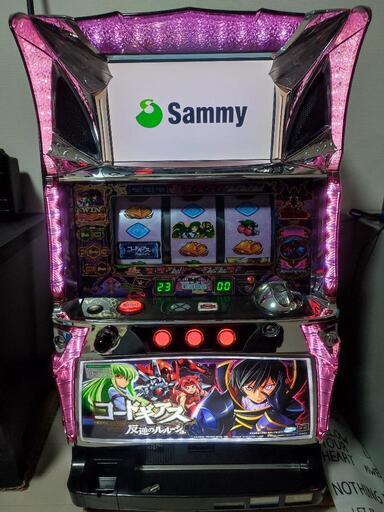 パチスロ　コードギアス　5号機　初代　実機　コイン不要機付き パチスロ実機 S コードギアス3C．C． コイン不要機付き 楽天