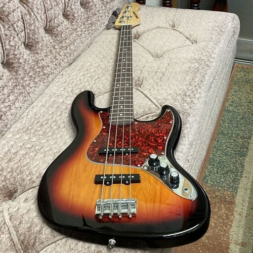 SELDER(セルダー) ベース◆ジャズベースタイプ◆サンバースト◆サクラ楽器◆取りに来て頂ける方♪