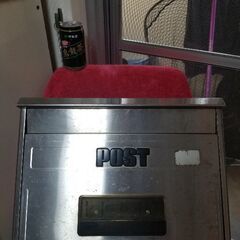ステンレス製　📬　郵便ポスト　📮　中古　大型品