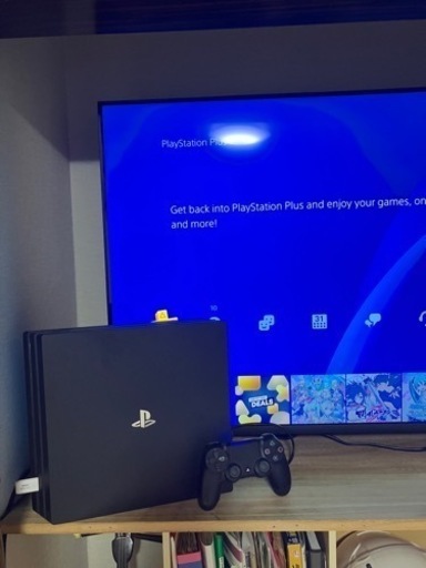 プレイステーション4プロソニーインタラクティブエンタテインメント PlayStation 4 Pro プレイステーション4 プロ)ジェット・ブラック 1TB CUH-7000BB01（ディスク読めない）