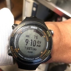 SEIKO EPSON ランニングウォッチ(GPS)の画像