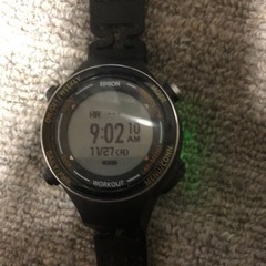SEIKO EPSON ランニングウォッチ(GPS)の画像