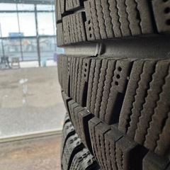 スペーシアカスタム純正アルミ&スタッドレスセット　165/55R15の画像