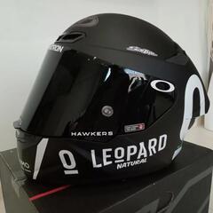 レオパードレーシング ヘルメットデカールキット MotoGP Arai SHOEI KYT AGVなど LEOPARD RACINGの画像