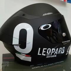 レオパードレーシング ヘルメットデカールキット MotoGP Arai SHOEI KYT AGVなど LEOPARD RACINGの画像