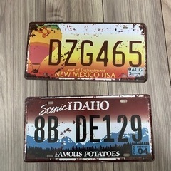 ブリキ看板　4の画像