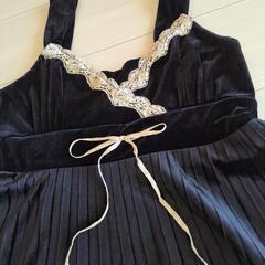 【美品】ベルベットワンピースの画像