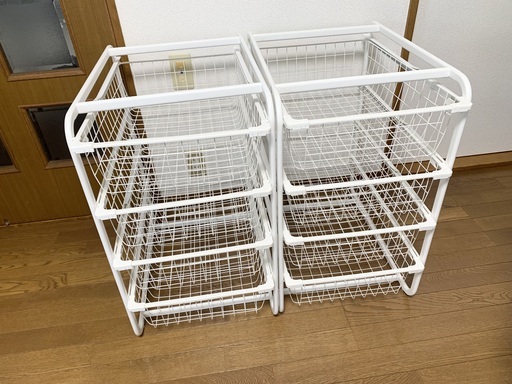 美品 2台あり早い方順イケア　IKEA ALGOT 4段