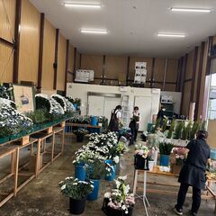 【株式会社有花／花市場での冠婚葬祭の生花装飾・配達スタッフ募集】シフト制勤務なのであなたの都合に合わせて働くことができますの画像