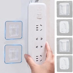壁かけ　リモコン収納用フック　10セットの画像