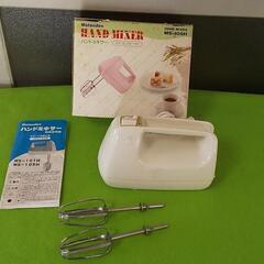 Matsuden ハンドミキサー☆動作品☆卵料理、ケーキ作り等に♪の画像
