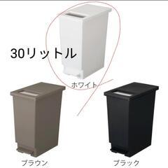 蓋付き　ペダル式　ゴミ箱　25リットル　