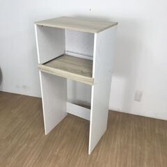 【新品】木製スライド収納ラック   (アウトレット)