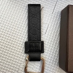 グッチ　レザー　キーホルダー　キーリング　GG柄　GUCCIの画像
