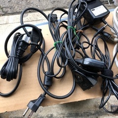 いろいろな電源コード　　超お買い得‼️の画像
