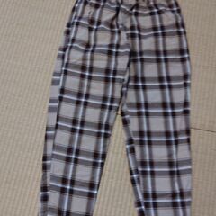 格子柄　パンツ