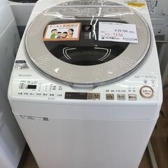 ★ジモティ割あり★ SHARP 洗濯機 9.0kg 年式2019 動作確認／クリーニング済み KJ3744