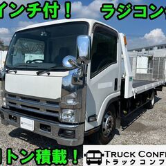 【検付車両】H29年式　いすゞ　エルフ　セーフティローダー　車両...