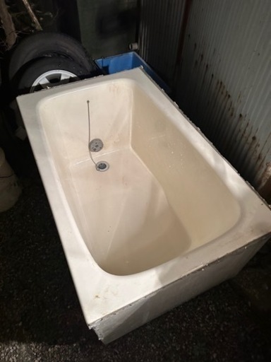 風呂の浴槽　底蓋付き