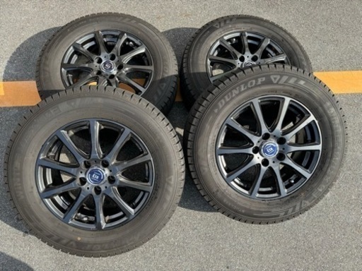 【最終値下げ】アルファード30系 ダンロップスタッドレスタイヤ4本セット 2022年製造