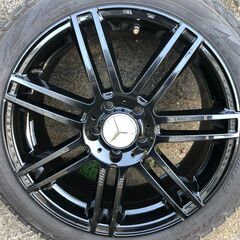 ★値下【タイヤホイールセット (スタッドレス)】EUROTECH ユーロテック STAGE TW7 BK 18インチ ホイール 4本  の画像