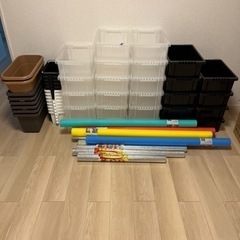 メダカ飼育容器色々
