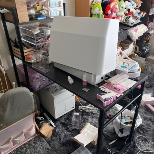美品 パソコンデスク